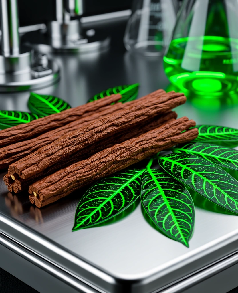 Raw Indonesian botanical source
